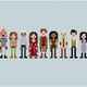 Image for article titled Embroidered samplers put scifi heroes in stitches